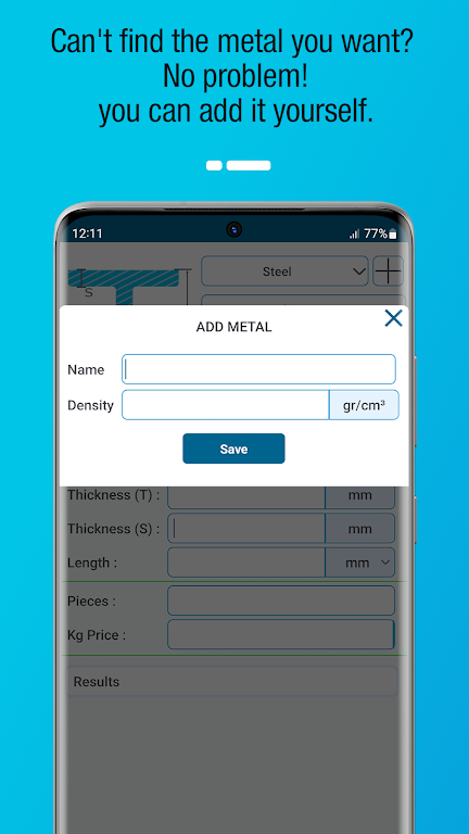 Metal Weight Calculator screenshot 15