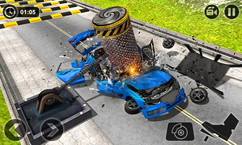 Speed Bump Crash Challenge 201 screenshot 2