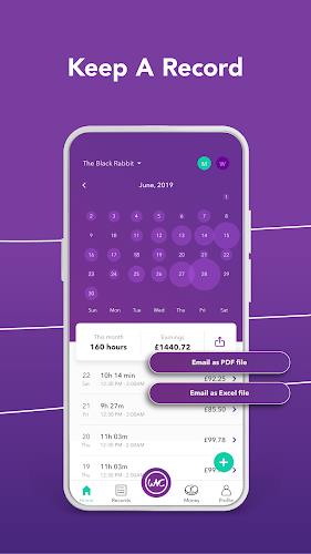 WAC: Work and Money Tracker screenshot 4