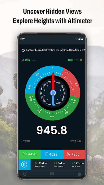 Altimeter GPS Altitude Meter screenshot 1