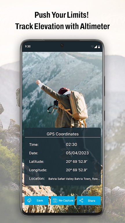 Altimeter GPS Altitude Meter screenshot 2