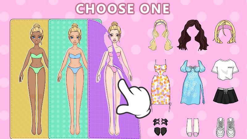 Magic Paper Dolls: DIY Games screenshot 10