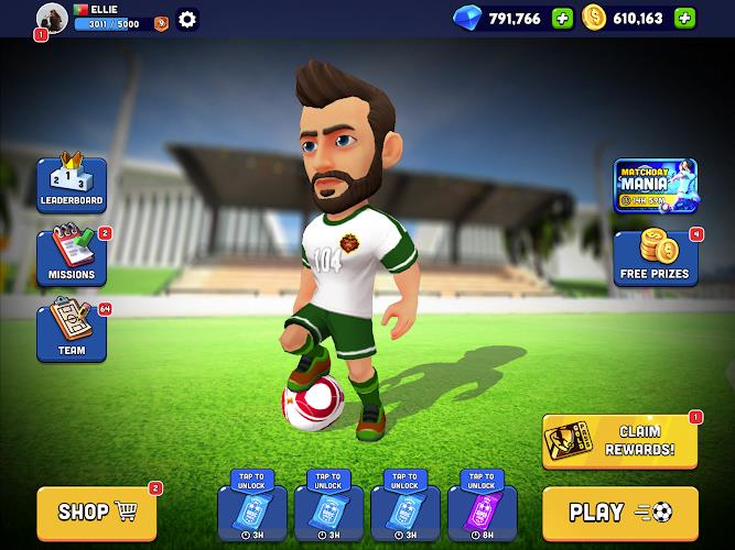 Mini Football - Mobile Soccer screenshot 16