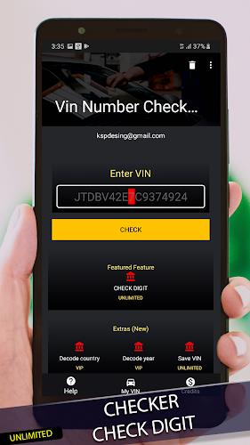 VIN Number Check - APU screenshot 1