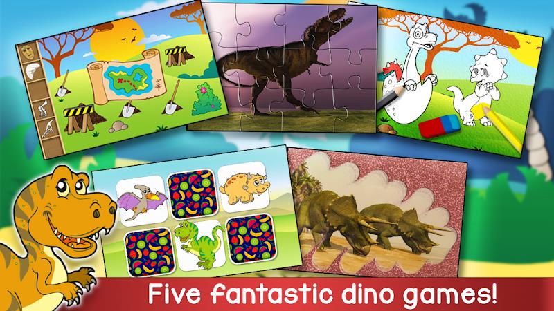 Kids Dinosaur Adventure Game screenshot 1