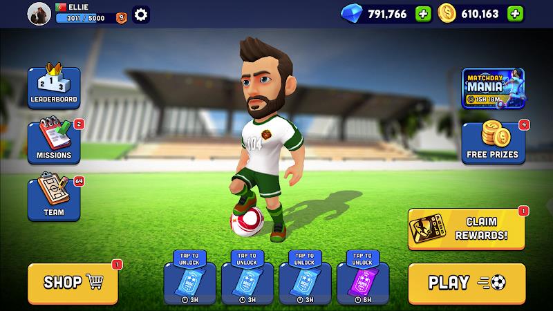 Mini Football - Mobile Soccer screenshot 8