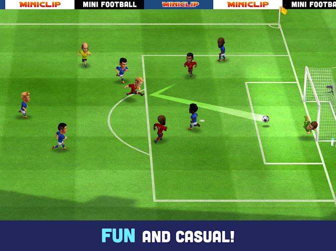 Mini Football - Mobile Soccer screenshot 18