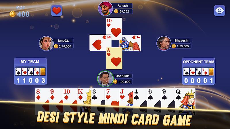 Mindi - Indian Card Game screenshot 2