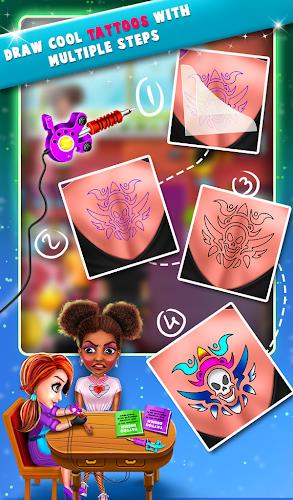 Tattoo Dash : Simulator Games screenshot 8