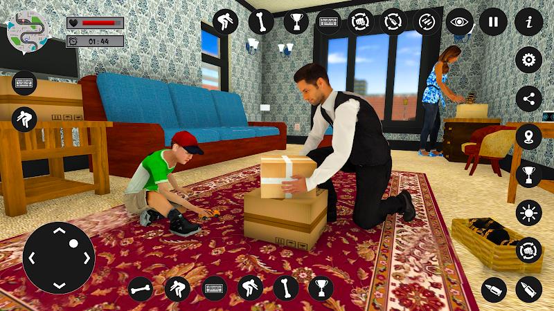 Virtual Rent Home Happy Family screenshot 3