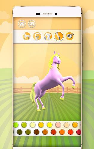 Horse Coloring Book 3D screenshot 6