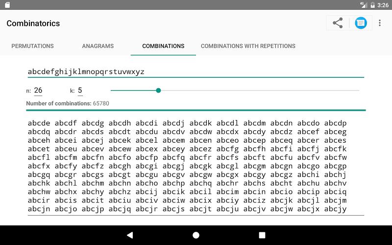 Combinatorics Mathematics screenshot 6