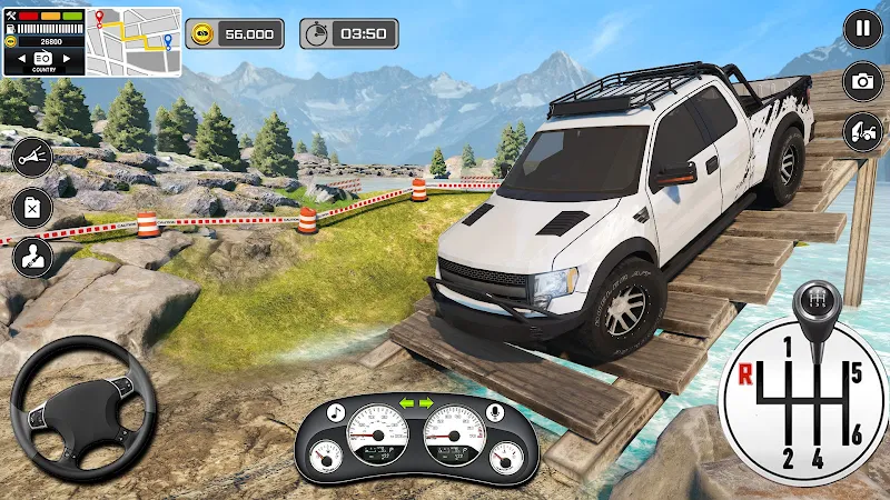 Offroad Parking 3d- Jeep Games screenshot 1