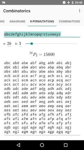 Combinatorics Mathematics screenshot 2