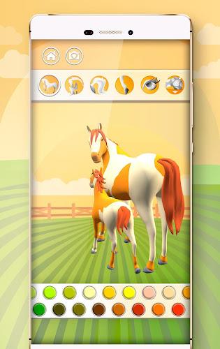 Horse Coloring Book 3D screenshot 4