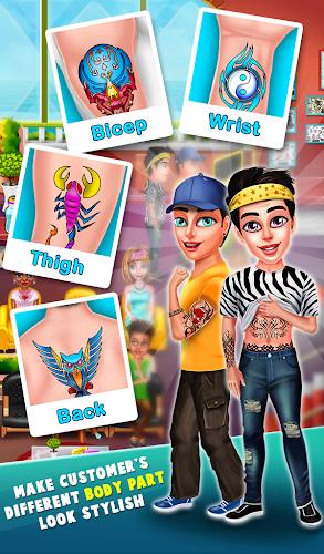 Tattoo Dash : Simulator Games screenshot 15