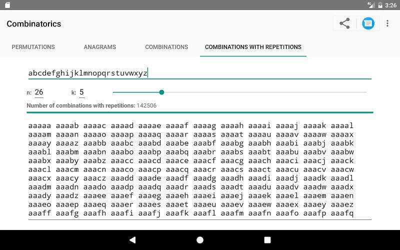 Combinatorics Mathematics screenshot 5