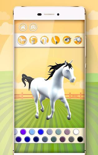 Horse Coloring Book 3D screenshot 11