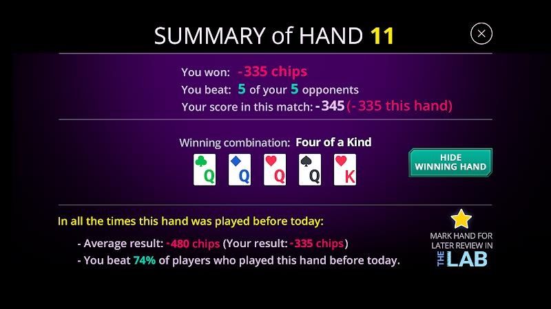 Match Poker Online screenshot 5