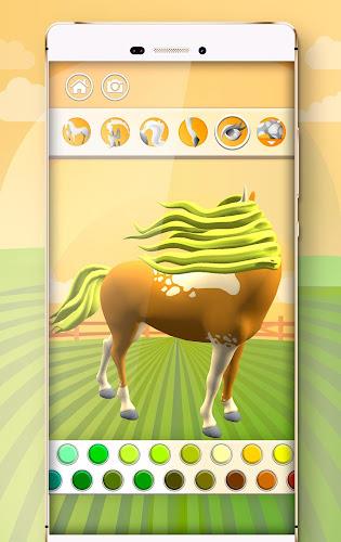 Horse Coloring Book 3D screenshot 9