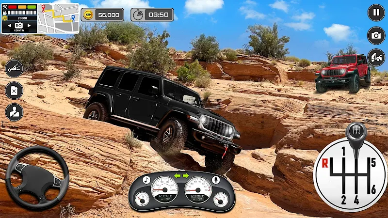 Offroad Parking 3d- Jeep Games screenshot 3