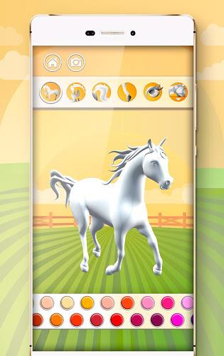 Horse Coloring Book 3D screenshot 10