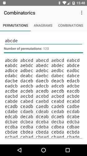 Combinatorics Mathematics screenshot 4