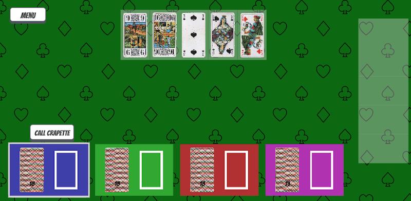 Crapette multiplayer solitaire screenshot 2