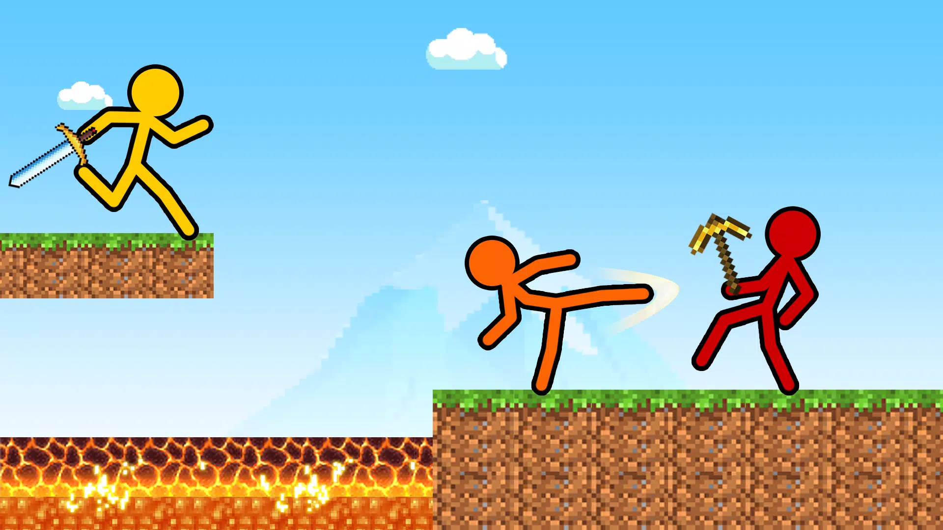 Stickman Craft Fighting Game screenshot 2