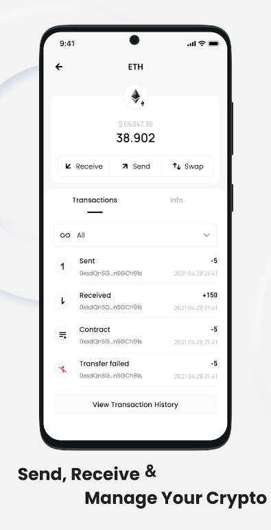 ONTO Cross chain Crypto Wallet screenshot 3