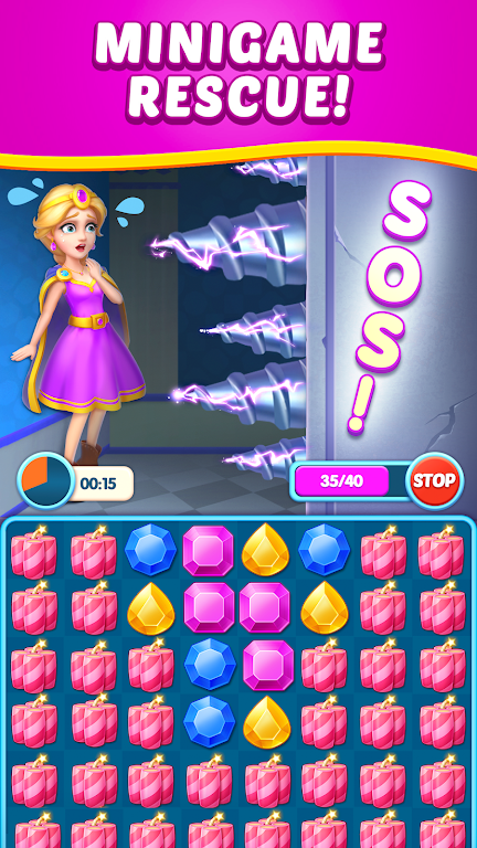 Jewel Hunter - Xếp Kim Cương screenshot 3