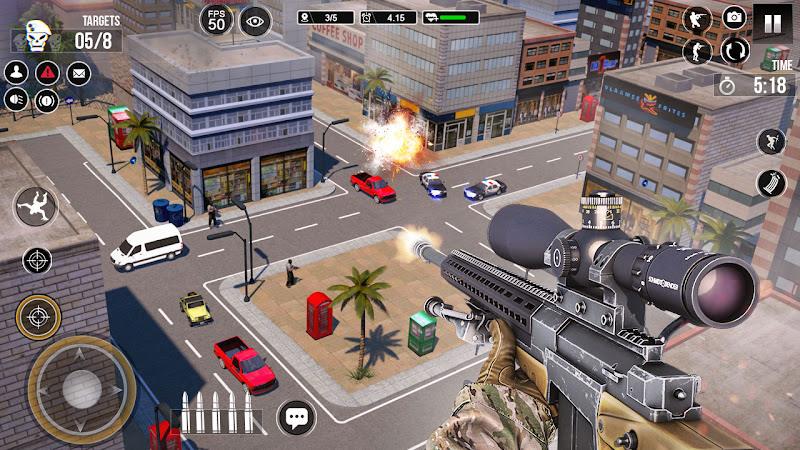 Offline Sniper Shooting Games screenshot 1