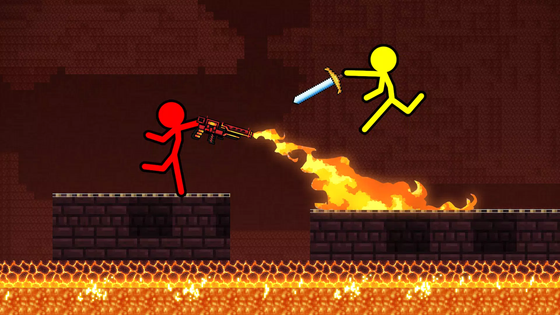 Stickman Craft Fighting Game screenshot 1