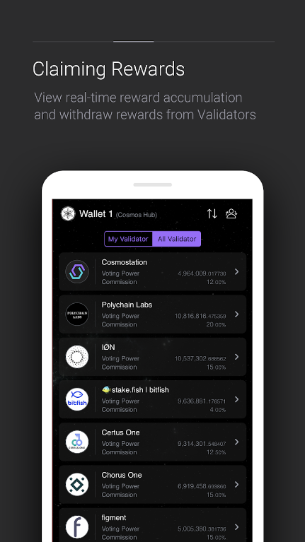 Cosmostation Interchain Wallet screenshot 4