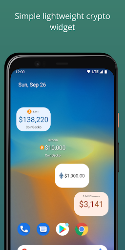 Simple Crypto Widget screenshot 3