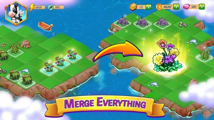 Farm Magic Puzzles Merge Games screenshot 1