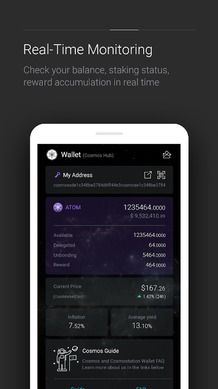 Cosmostation Interchain Wallet screenshot 3