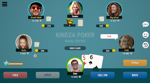 Kindza Poker Texas Holdem screenshot 3