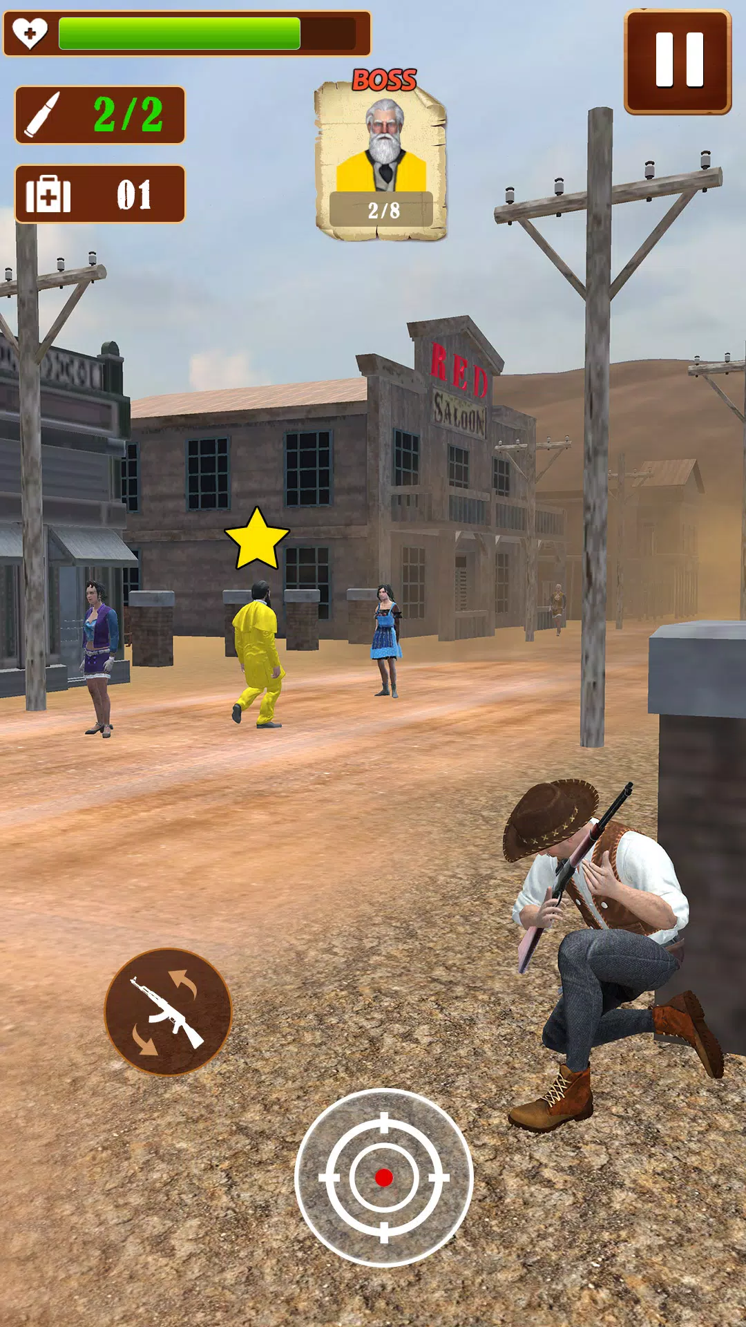 Western Survival Shooting Game screenshot 1