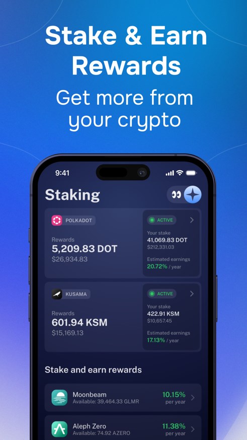 Nova Polkadot Wallet screenshot 2