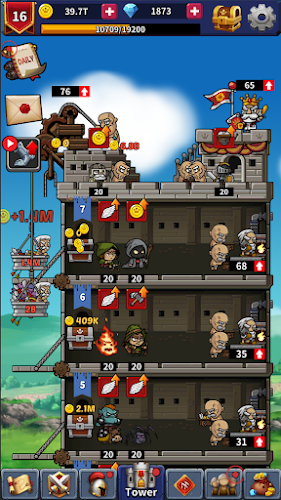 CASTLE TYCOON - IDLE Tower RPG screenshot 8