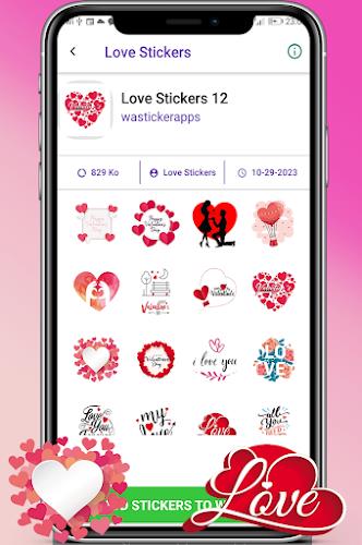 Love Stickers WAStickerApp screenshot 8