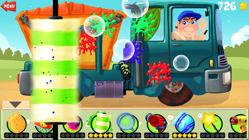 Amazing Car Wash - For Kids screenshot 4