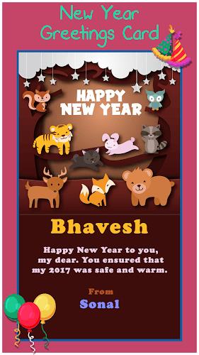 New Year Greeting Cards