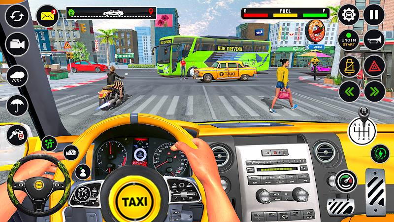 US Taxi Car Parking Simulator screenshot 3