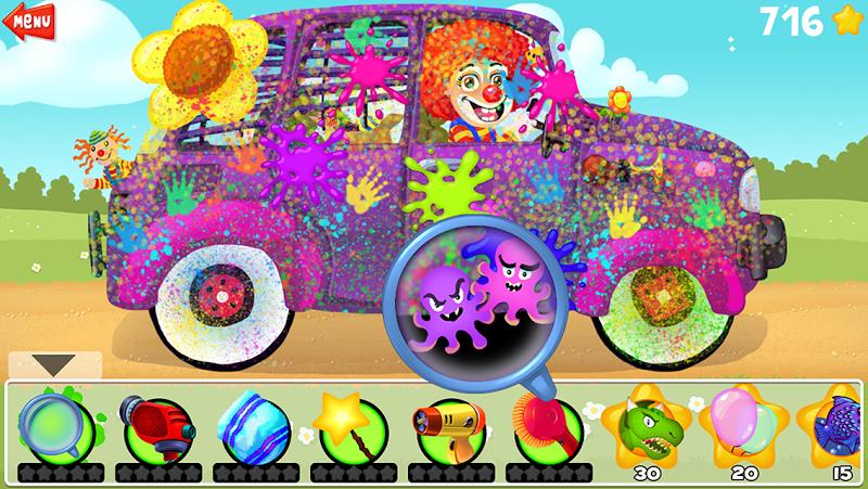 Amazing Car Wash - For Kids screenshot 3