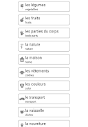 Learn and play French words