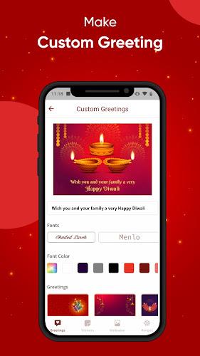 Diwali Greeting Cards & Wishes screenshot 14