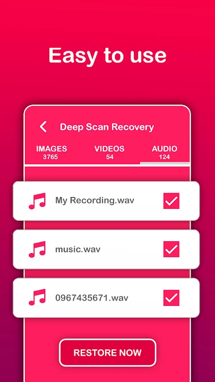 Deleted Recovery Photo & video screenshot 1