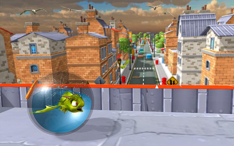 Piranha Flying Fish Escape screenshot 4